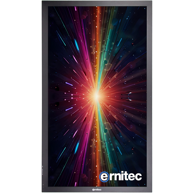 ERNITEC Digitalni reklamni zaslon 0070-24155-HB3000-INDOOR-P / 55", 3840 x 2160, 4K Ultra HD, 3000 cd/m², 24/7, unutarnji, crna